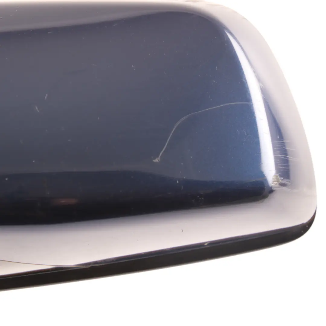 Wing Mirror BMW E60 E61 LCI M Sport Left N/S High Gloss Deep Sea Blue - A76