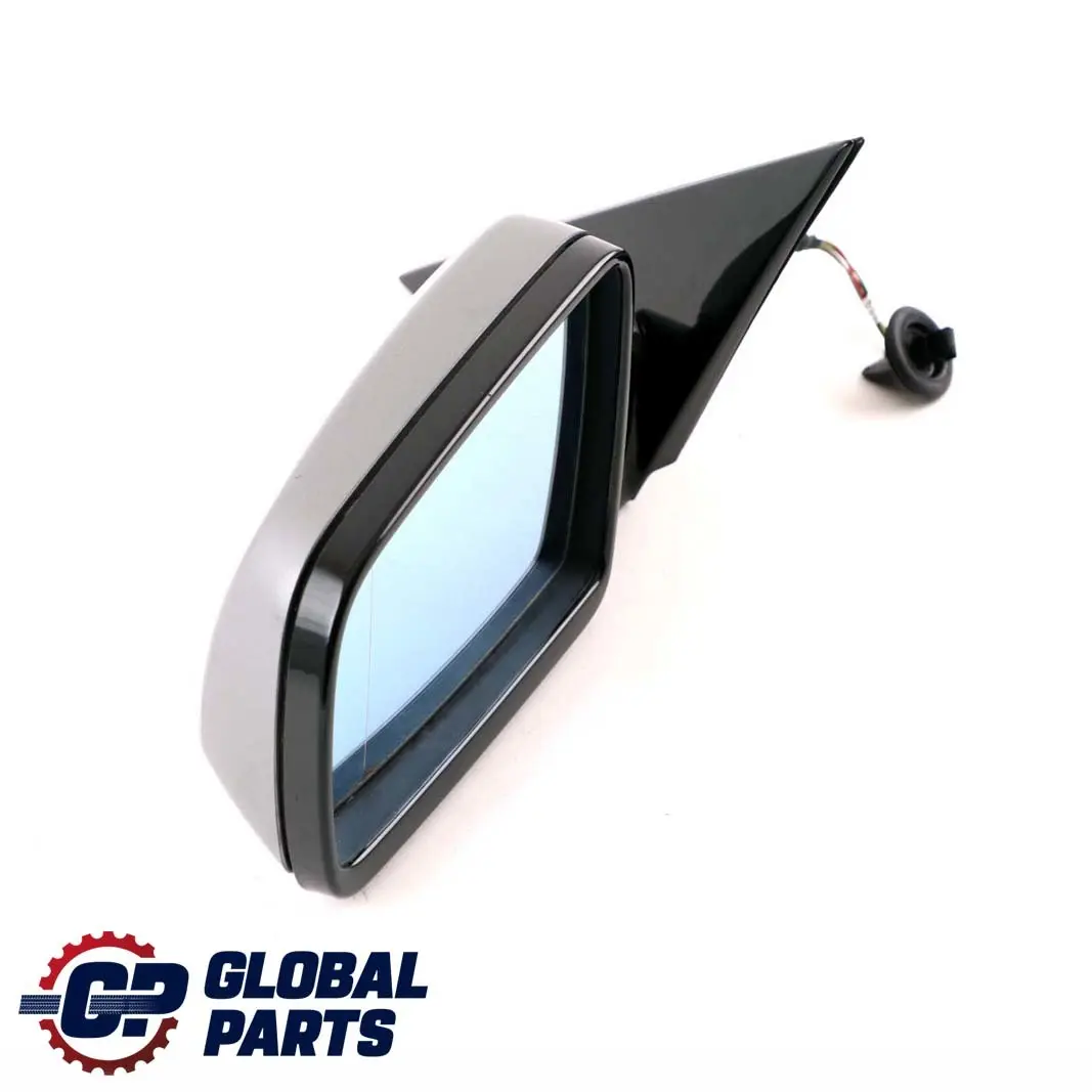 BMW 5 E60 E61 LCI M Sport Left Wing Mirror N/S High Gloss Spacegrau Grey A52