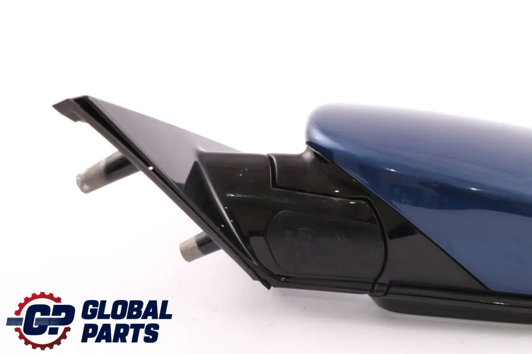 BMW 5 Series E60 E61 LCI M Sport Left Wing Mirror N/S High Gloss Mysticblau Blue