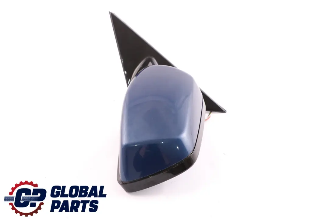 BMW 5 Series E60 E61 LCI M Sport Left Wing Mirror N/S High Gloss Mysticblau Blue