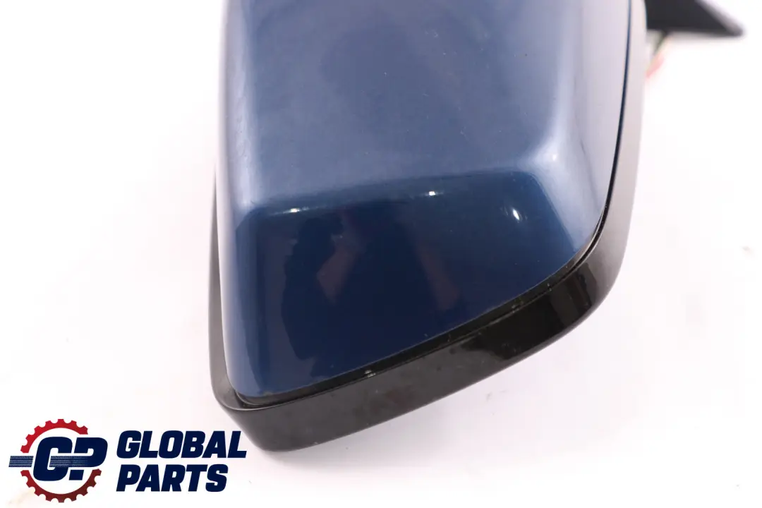 BMW 5 Series E60 E61 LCI M Sport Left Wing Mirror N/S High Gloss Mysticblau Blue