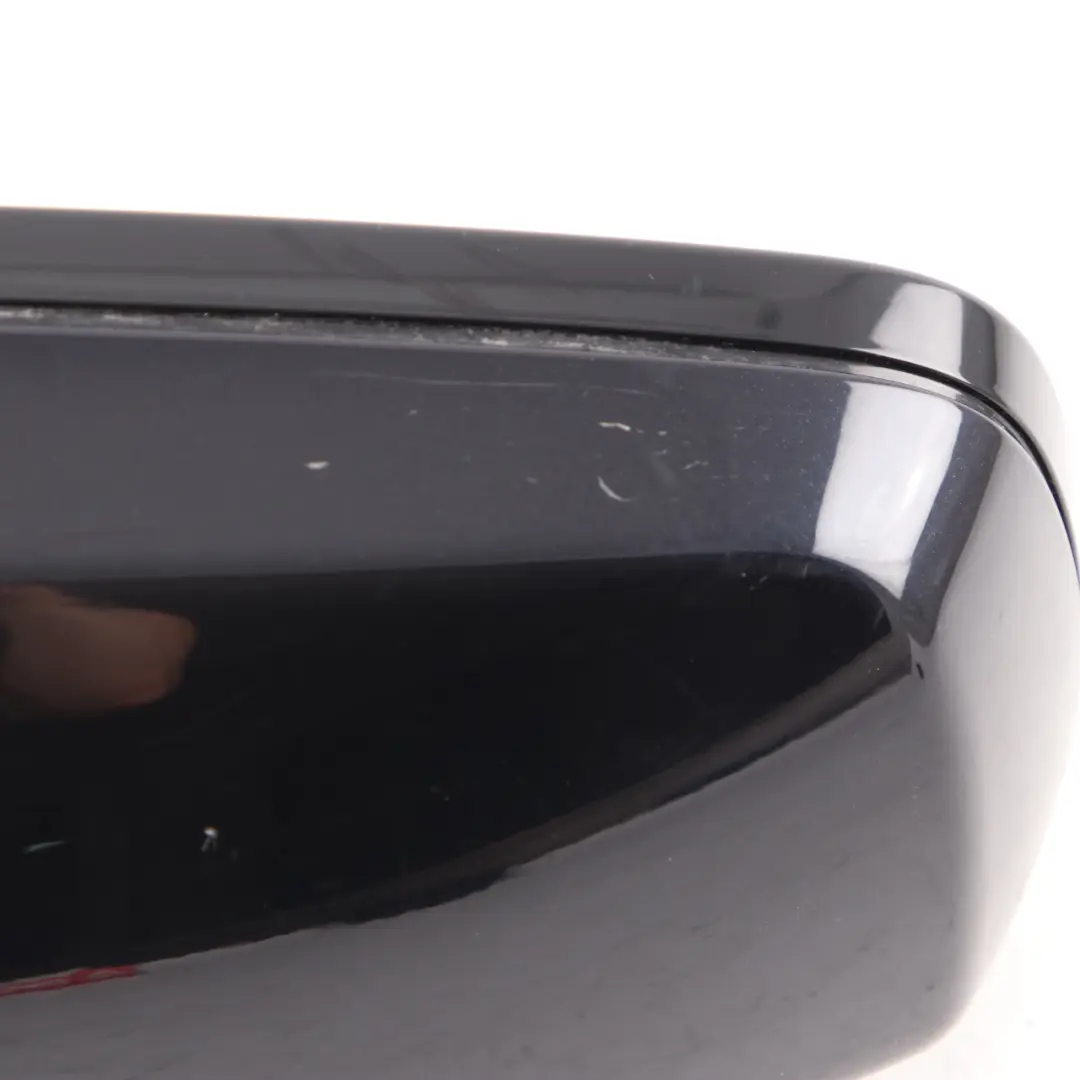 Wing Mirror BMW E60 E61 Auto Dip Heated Left N/S Carbon Black Metallic - 416