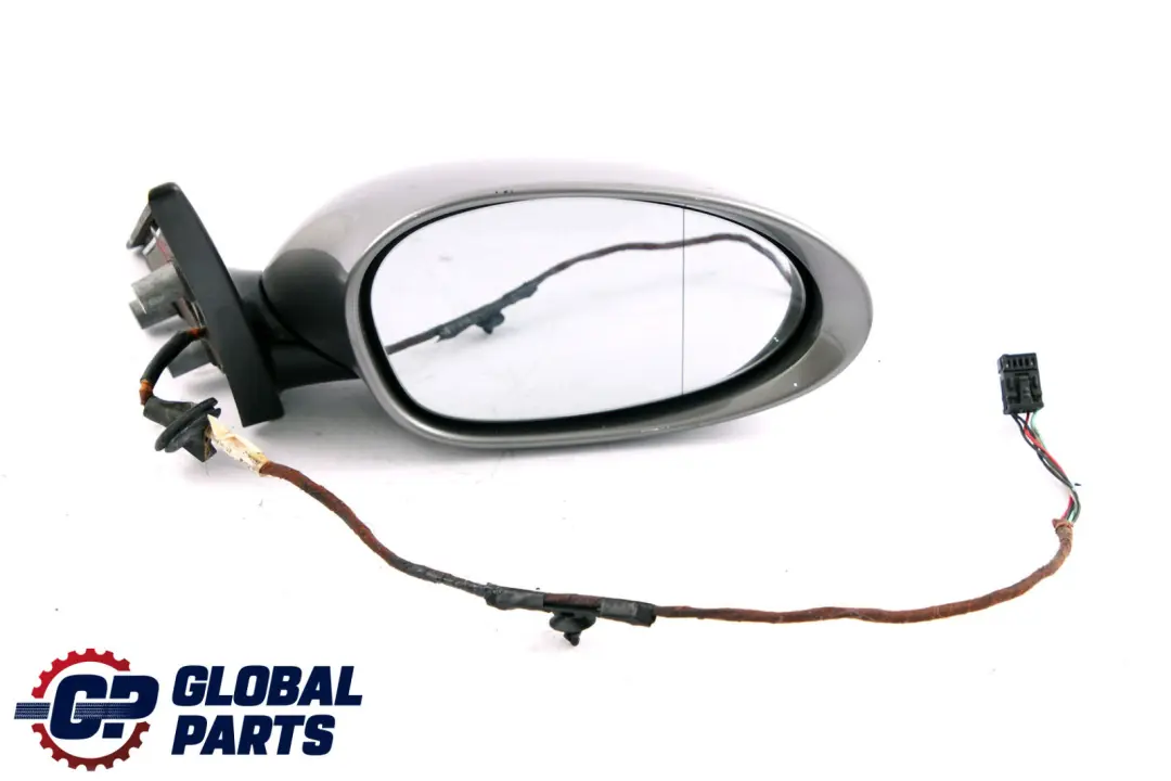 BMW Z4 Series E85 E86 Right Heated Wing Mirror O/S Sterlingrau Silver 472