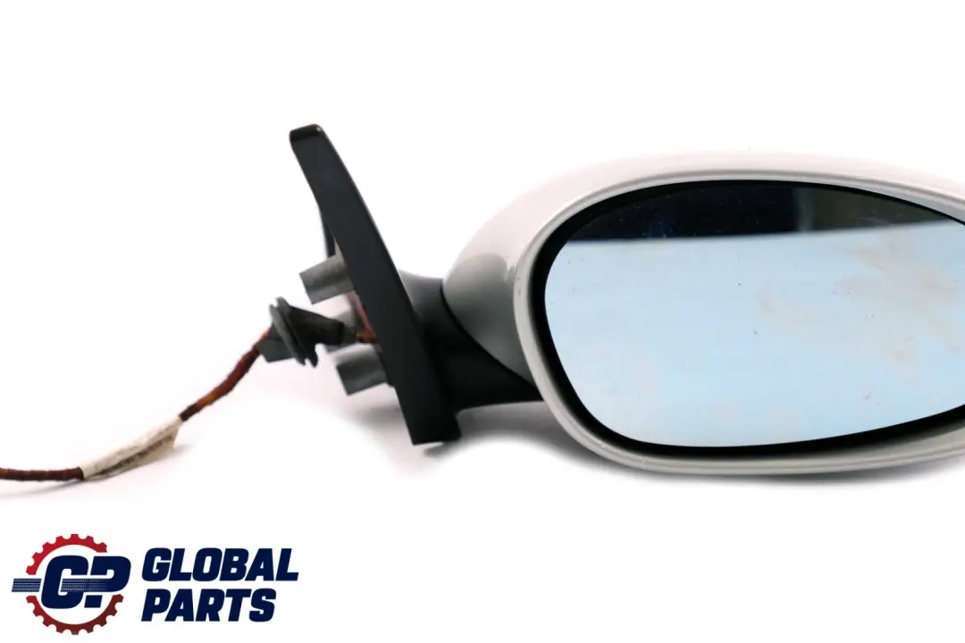 BMW Z4 Series E85 E86 Right Heated Wing Mirror O/S Titansilber Metallic Silver