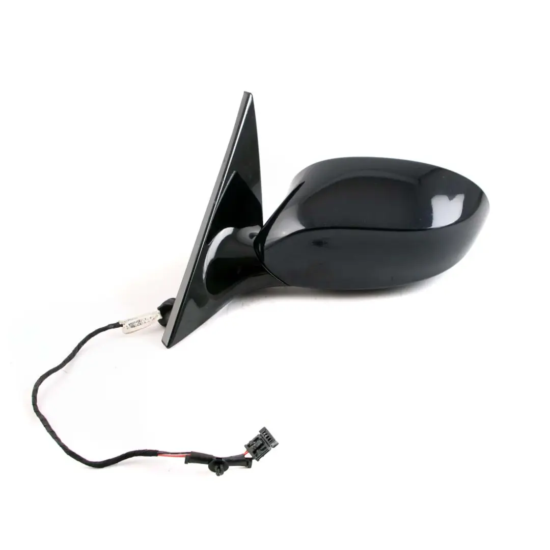 BMW Z4 E85 E86 Left Heated Wing Mirror N/S Carbonschwarz Carbon Black 416