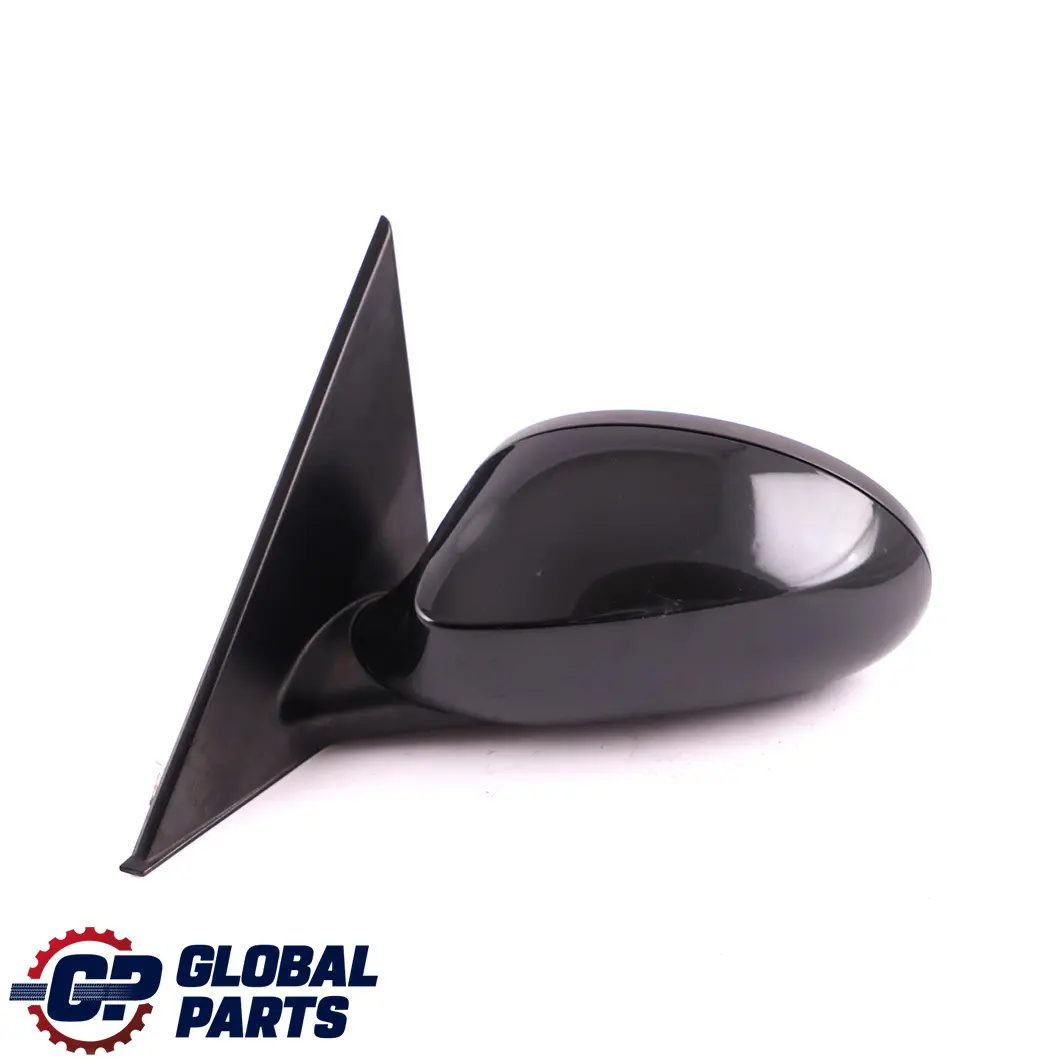 BMW 1 Series 2 E87 Outside Left Wing Mirror N/S Black Sapphire Metallic 475