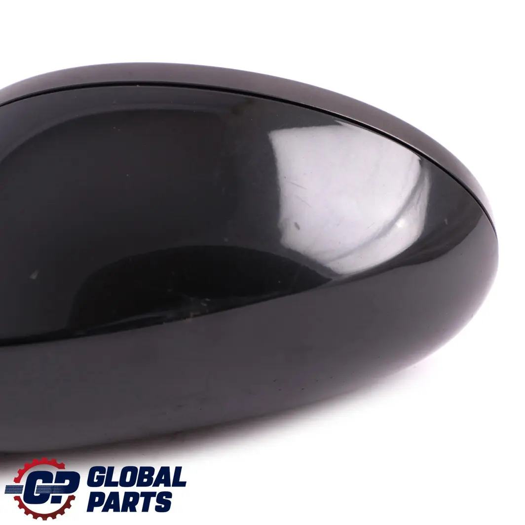 BMW 1 Series 2 E87 Outside Left Wing Mirror N/S Black Sapphire Metallic 475