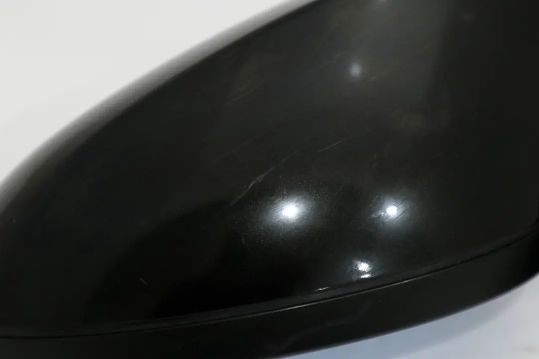 BMW 1 Series 4 E87 Left Heated Wing Mirror N/S Black Sapphire Metallic 475