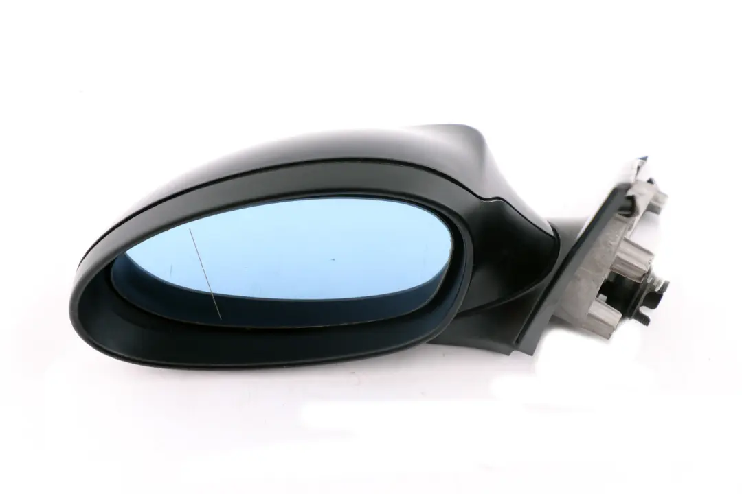 BMW 1 Series 4 E87 Left Heated Wing Mirror N/S Black Sapphire Metallic 475