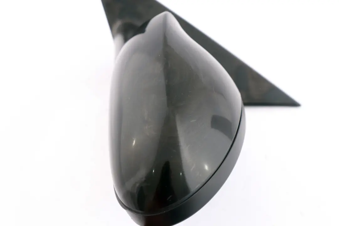 BMW 1 Series 4 E87 Left Heated Wing Mirror N/S Black Sapphire Metallic 475