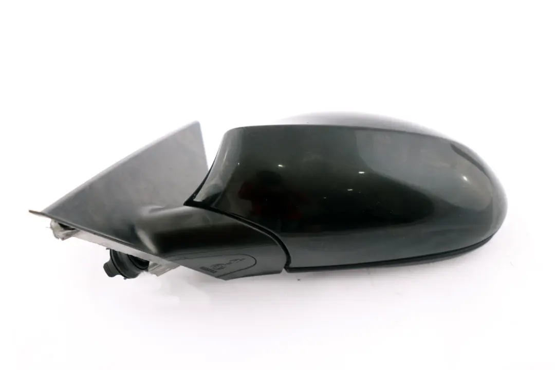 BMW 1 Series 4 E87 Left Heated Wing Mirror N/S Black Sapphire Metallic 475