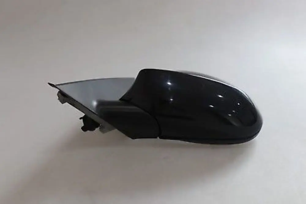 BMW 1 Series 6 E87 Heated Left Wing Mirror 5 Pins N/S Black Sapphire Metallic