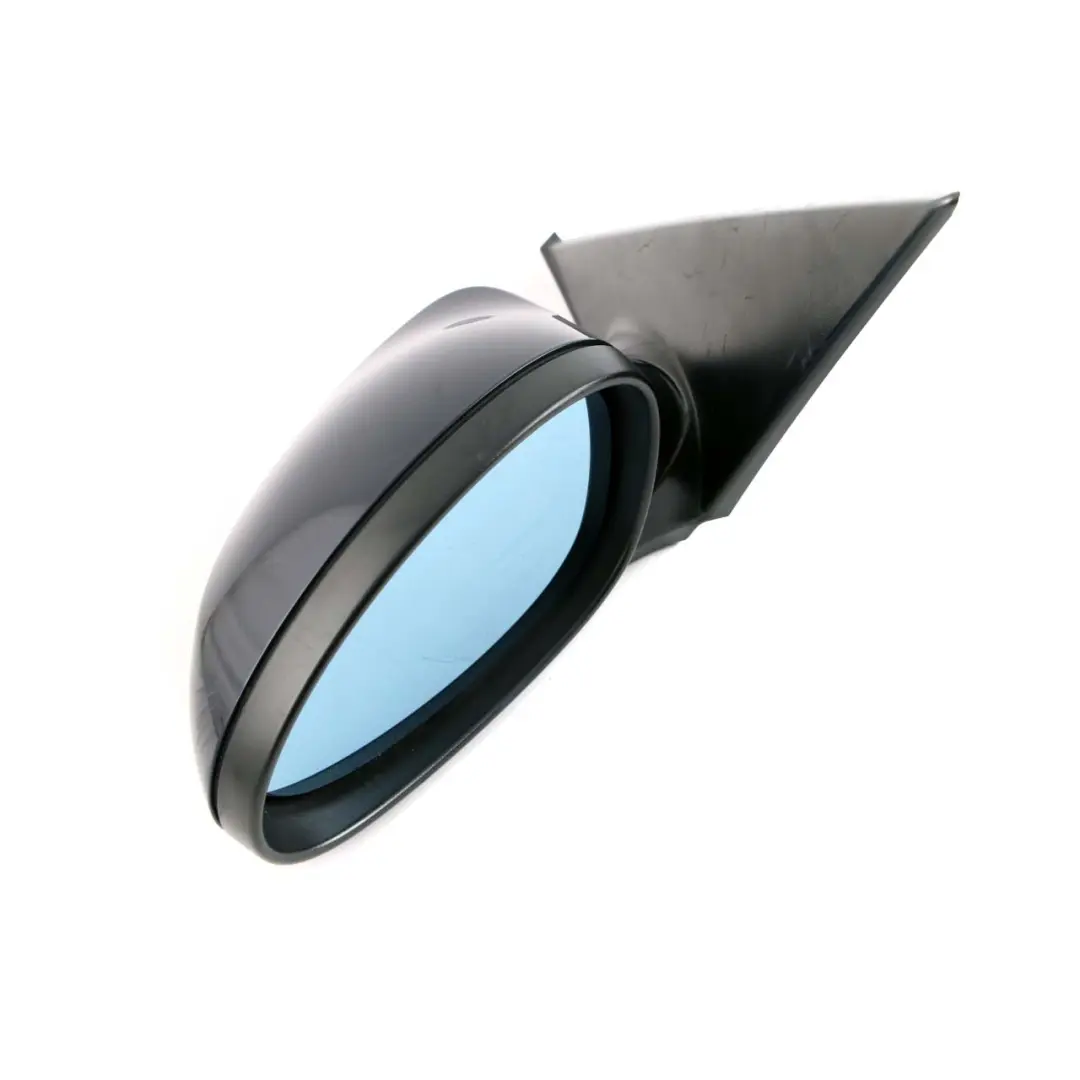 BMW 1 Series 2 E87 Left Wing Mirror N/S Outside Monacoblau Blue Metallic A35