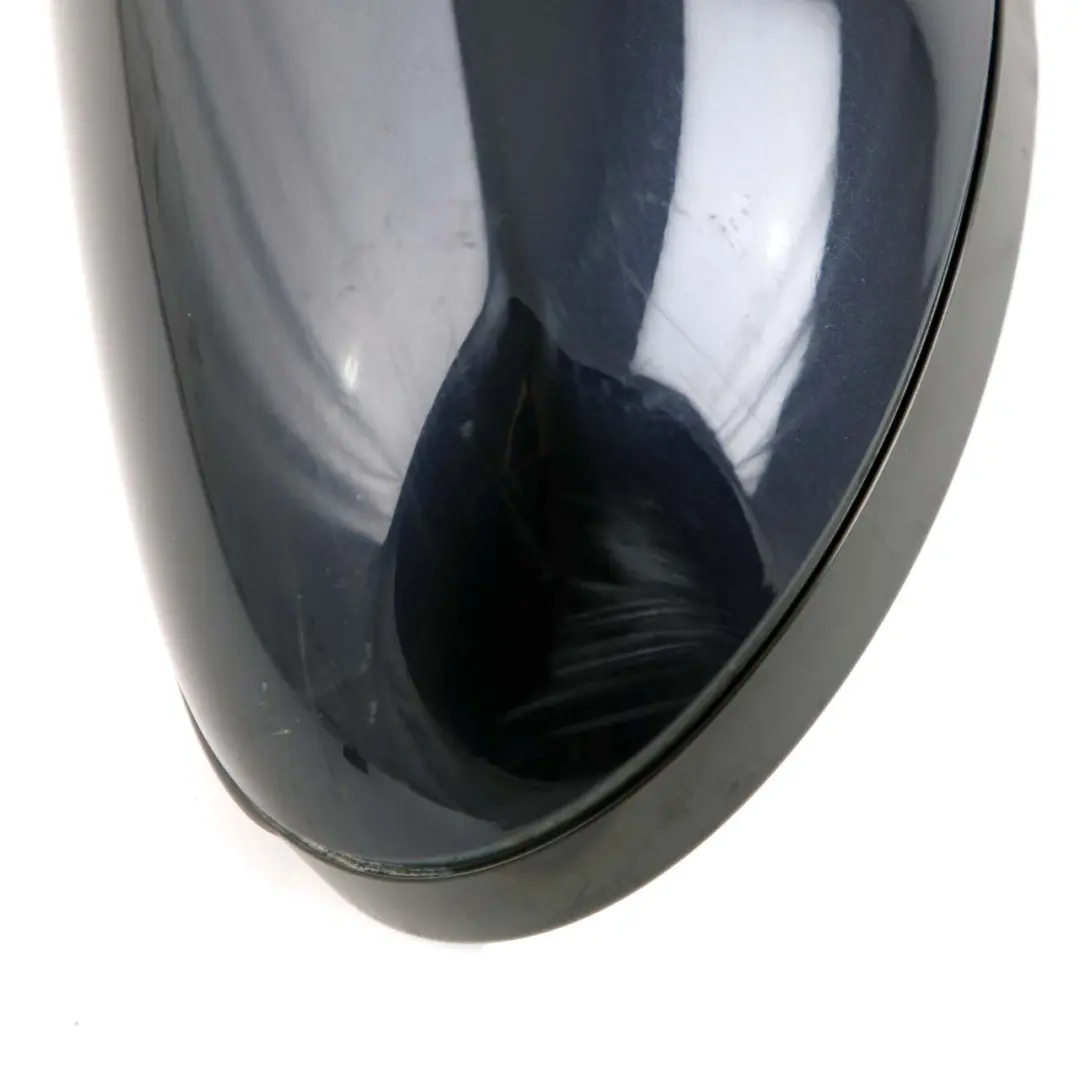 BMW 1 Series 2 E87 Left Wing Mirror N/S Outside Monacoblau Blue Metallic A35