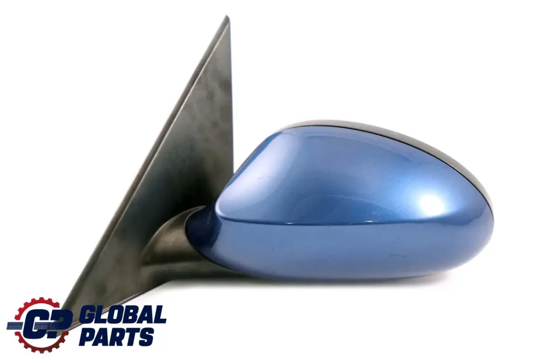 BMW 1 Series E87 Heated Left Wing Mirror 5 Pins N/S Montegoblau Montego Blue A51