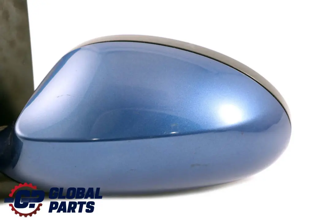 BMW 1 Series E87 Heated Left Wing Mirror 5 Pins N/S Montegoblau Montego Blue A51