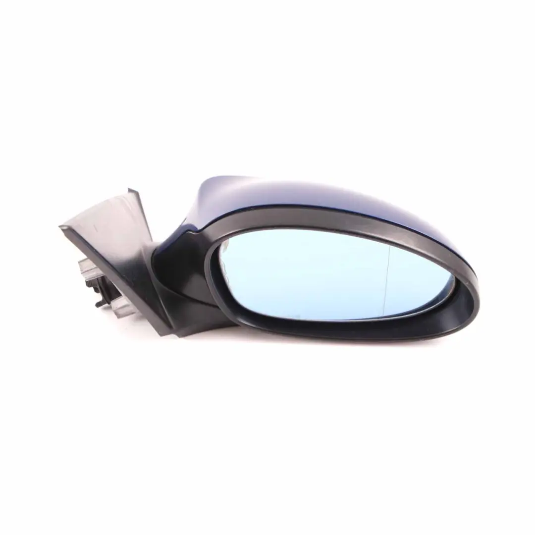 BMW E87 Wing Mirror Heated Left Door N/S Montegoblau Montego Blue Metallic A51