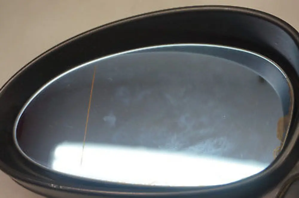 BMW 1 Series E87 Heated Left Wing Mirror N/S Quarzblau Quartz Blue Metallic A18