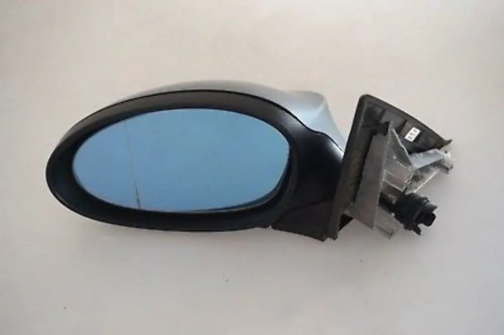 BMW 1 Series E87 Heated Left Wing Mirror N/S Quarzblau Quartz Blue Metallic A18