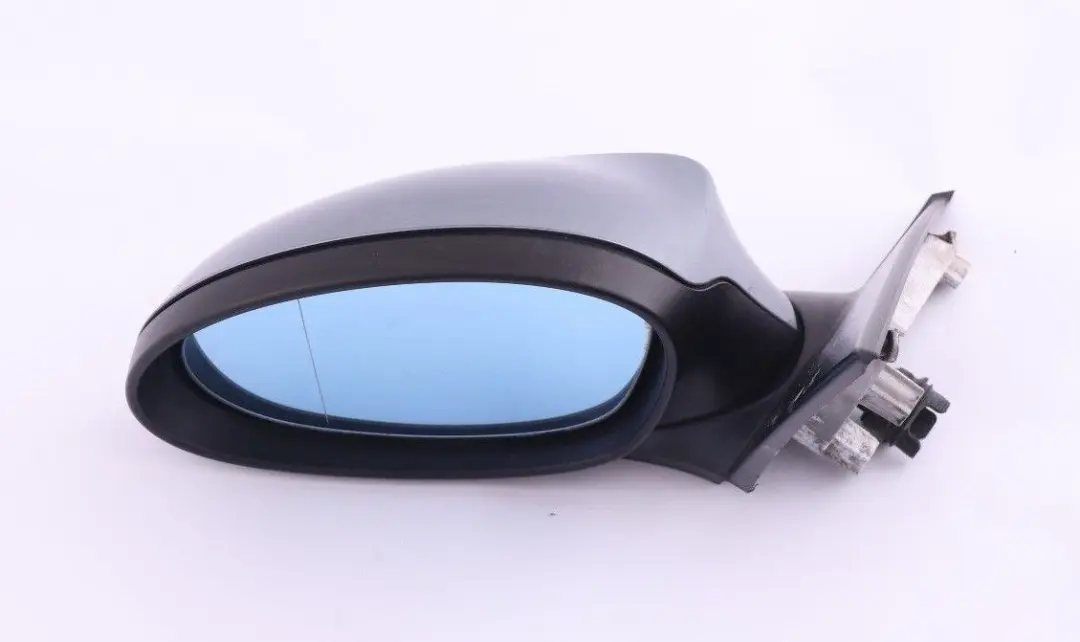 BMW 1 Series 5 E87 Heated Left Wing Mirror N/S Quarzblau Quartz Blue Metallic