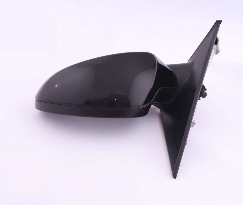 BMW 1 Series 4 E87 Heated Passenger Side Left Wing Mirror N/S Schwarz 2 Black