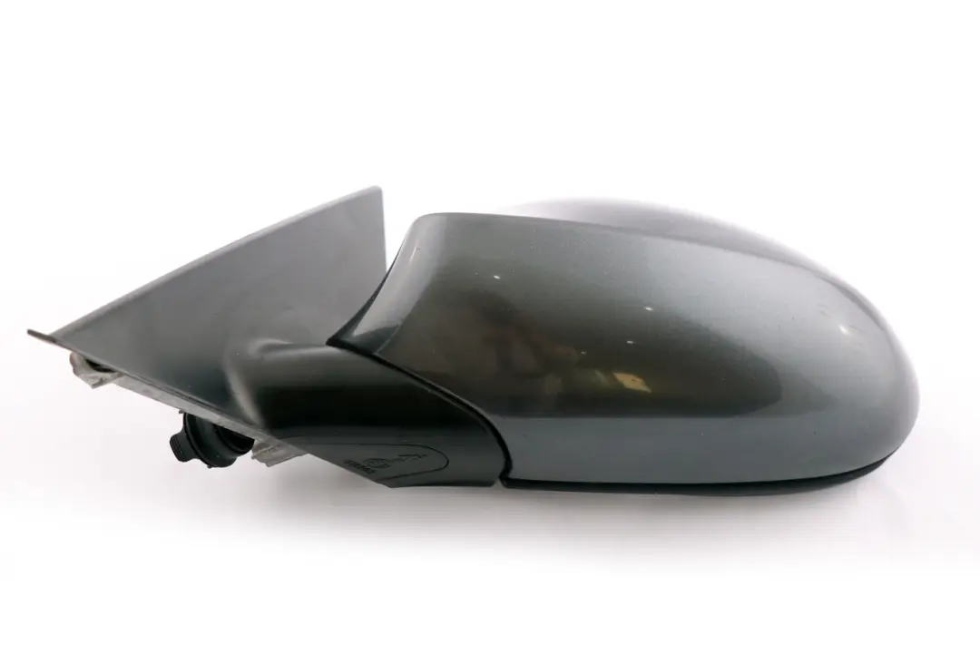 BMW 1 Series 1 E87 Heated Left Wing Mirror N/S Sparkling Graphite Metallic A22