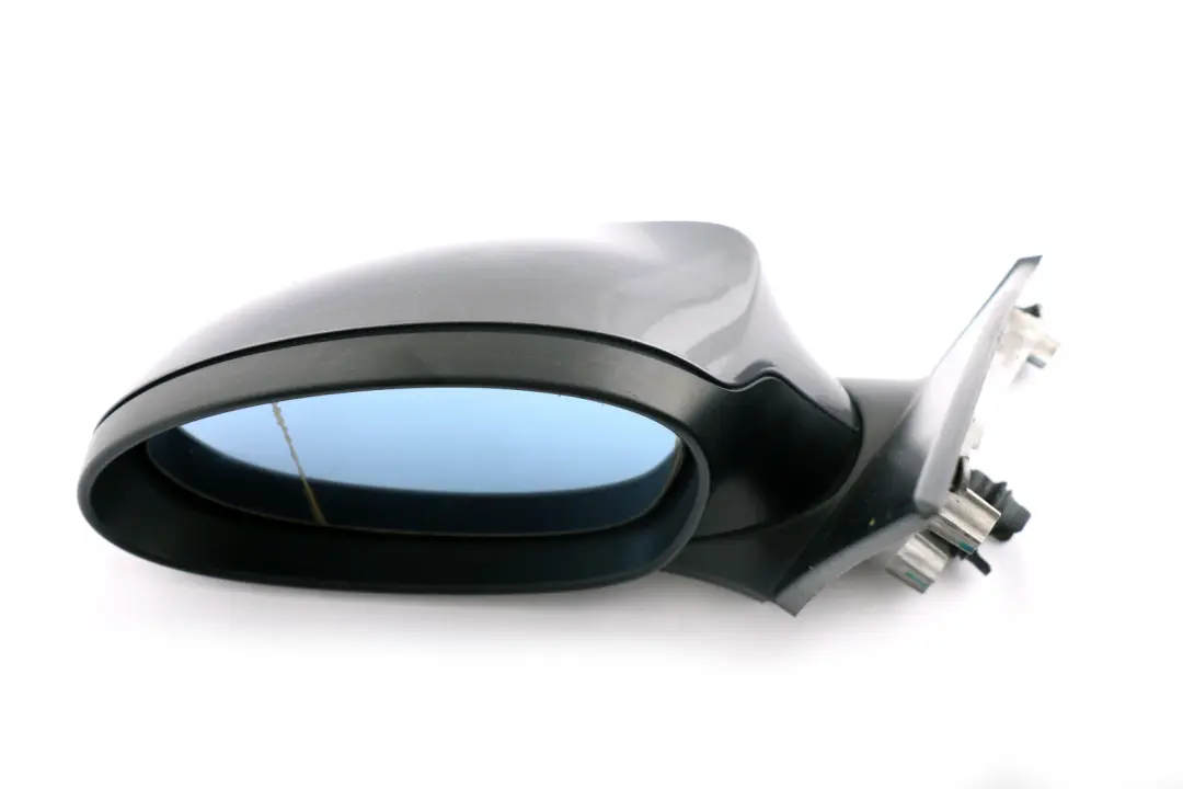 BMW 1 Series 1 E87 Heated Left Wing Mirror N/S Sparkling Graphite Metallic A22