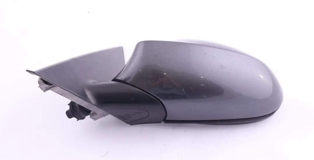 BMW 1 Series 6 E87 Heated Left Wing Mirror N/S Sparkling Graphite Metallic A22