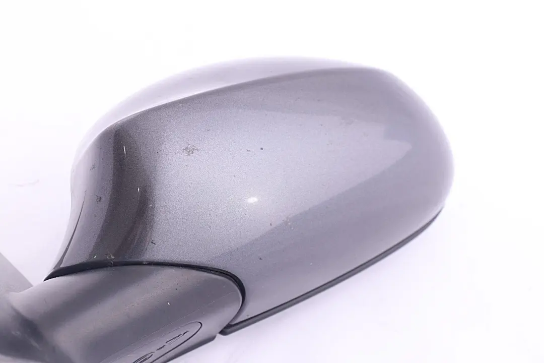 BMW 1 Series 6 E87 Heated Left Wing Mirror N/S Sparkling Graphite Metallic A22