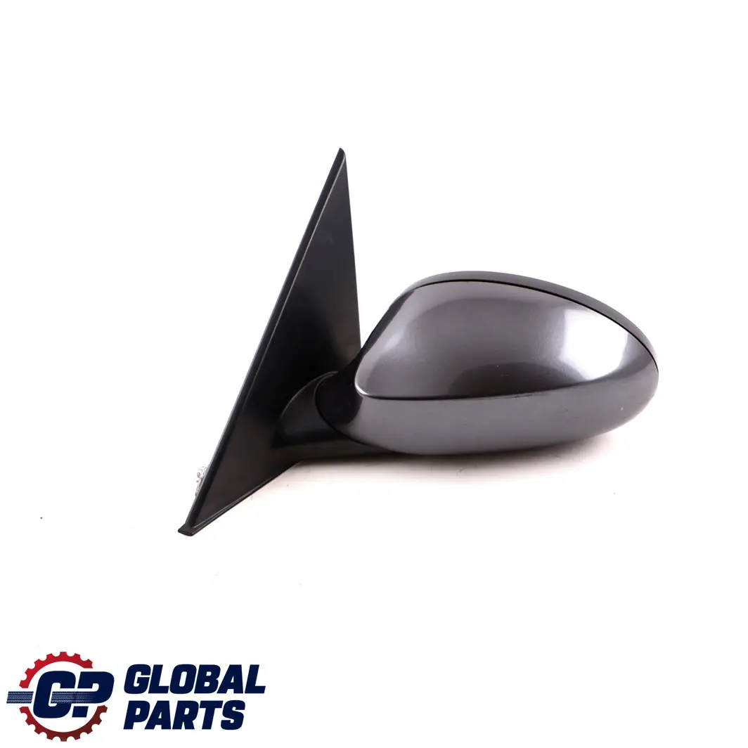 BMW 1 Series 7 E87 Heated Left Wing Mirror N/S Sparkling Graphite Metallic A22