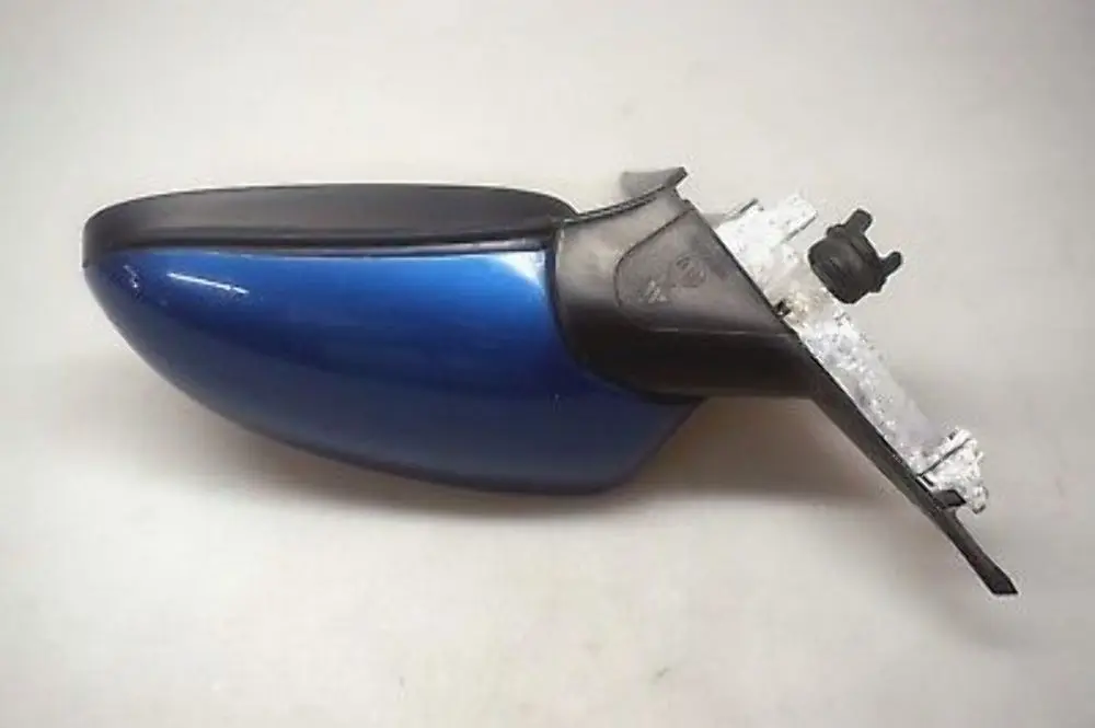 BMW 1 Series E87 Heated Left Wing Mirror N/S Sydneyblau Sydney Blau Blue A19