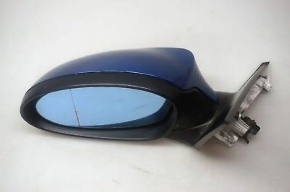 BMW 1 Series E87 Heated Left Wing Mirror N/S Sydneyblau Sydney Blau Blue A19