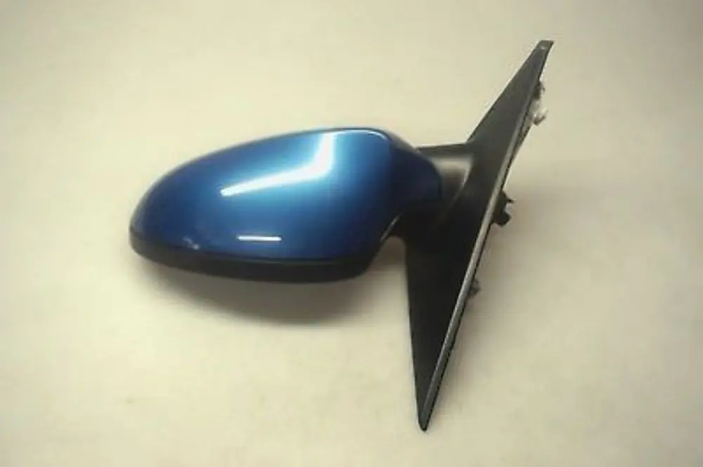 BMW 1 Series E87 Heated Left Wing Mirror N/S Sydneyblau Sydney Blau Blue A19