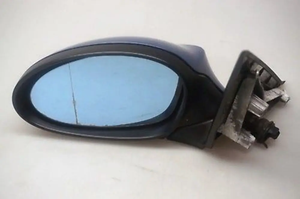 BMW 1 Series E87 Heated Left Wing Mirror N/S Sydneyblau Sydney Blau Blue A19