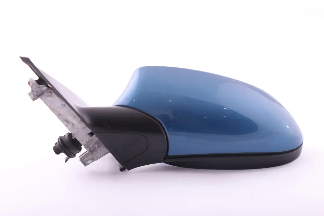 BMW 1 Series 5 E87 Heated Left Wing Mirror N/S Sydneyblau Sydney Blau Blue A19