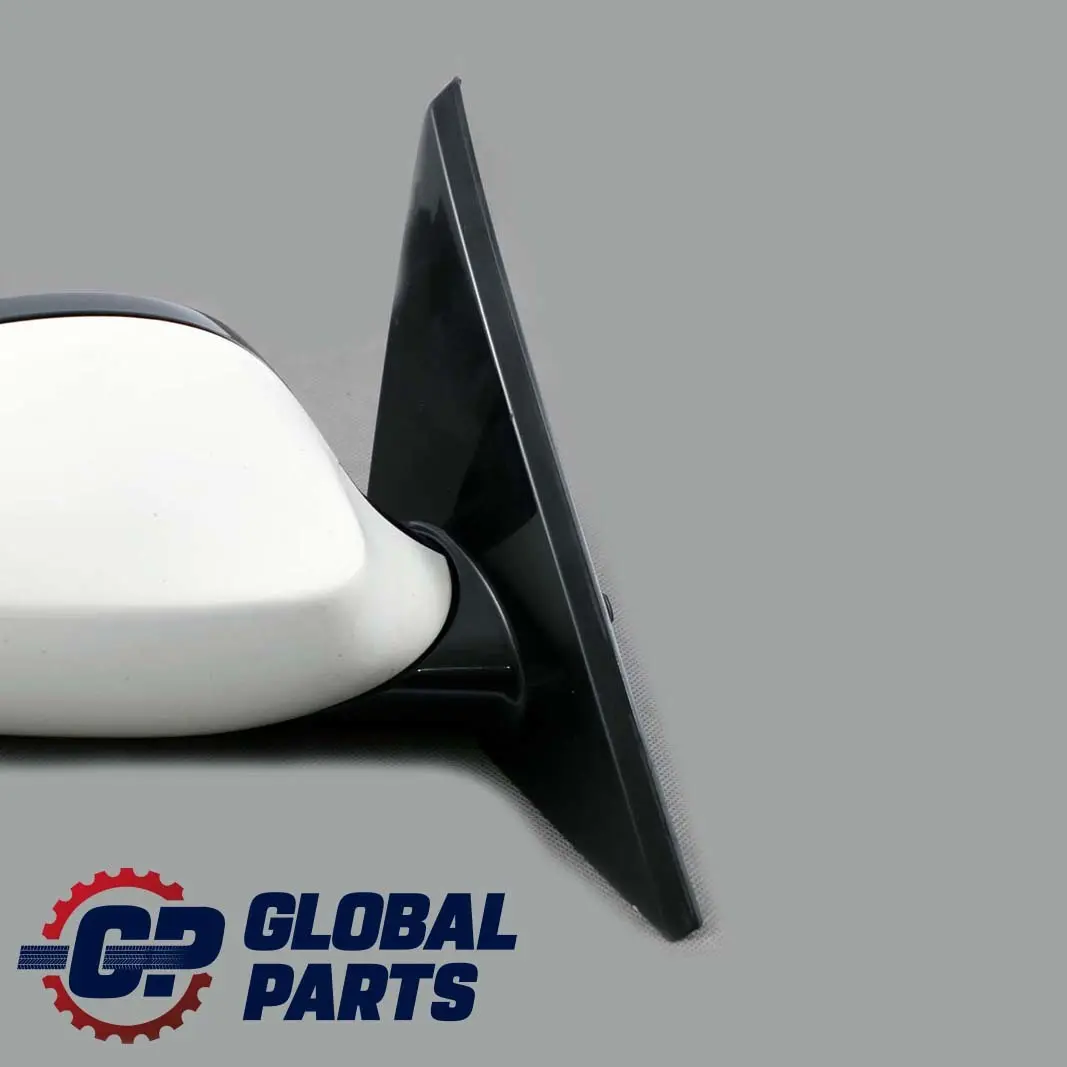 BMW E87 Heated High Gloss Right Wing Mirror O/S Alpinweiss White 300