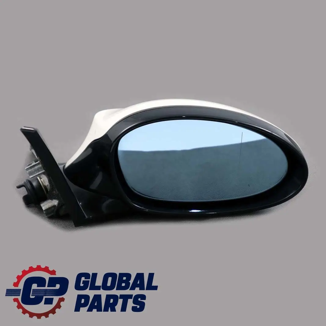 BMW E87 Heated High Gloss Right Wing Mirror O/S Alpinweiss White 300