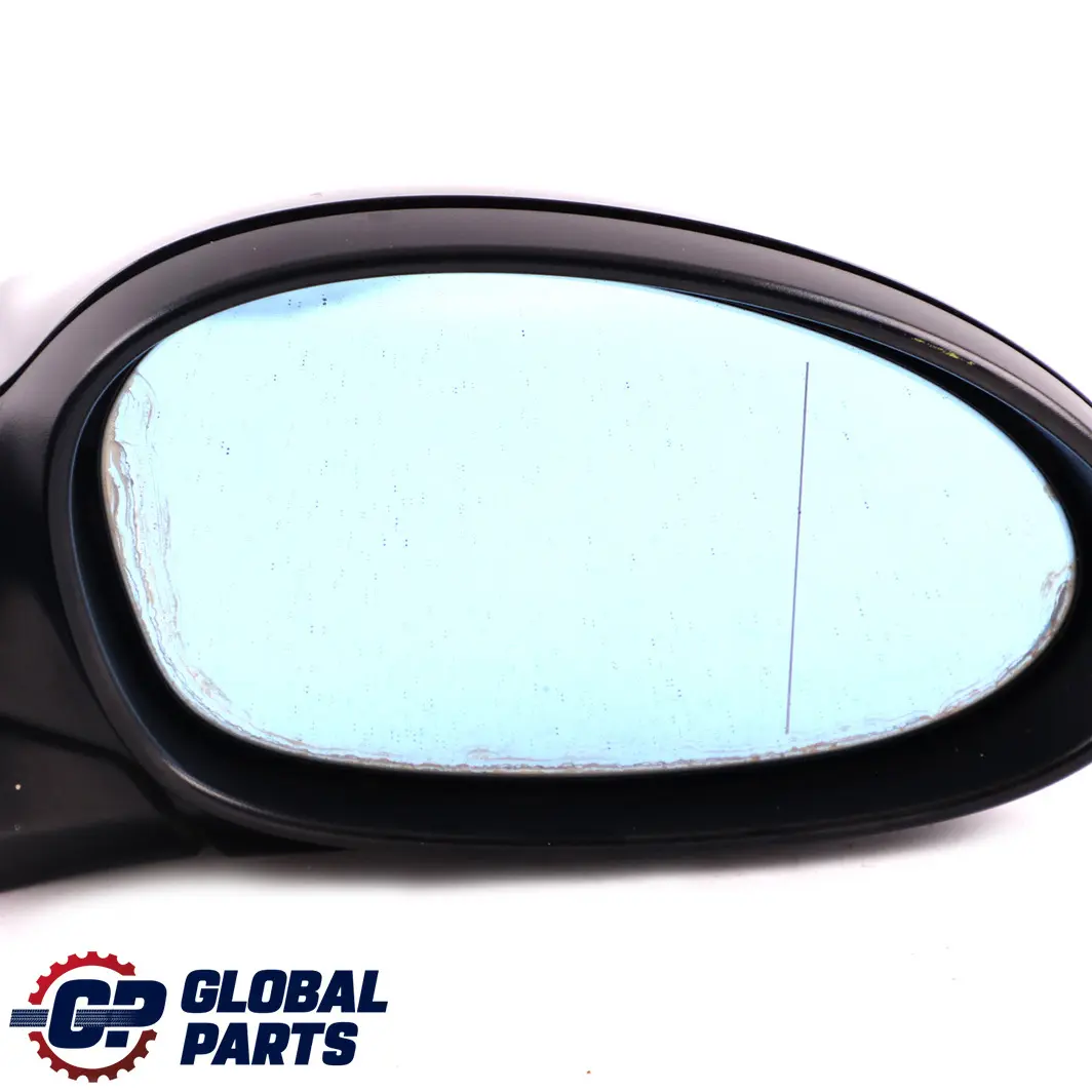 BMW 1 Series E87 Heated Right Side Wing Mirror O/S Black Sapphire Metallic 475