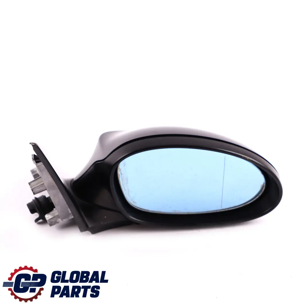 BMW 1 Series E87 Heated Right Side Wing Mirror O/S Black Sapphire Metallic 475