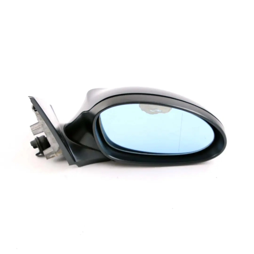 Wing Mirror BMW E87 7 Heated Right Door O/S Black Sapphire Metallic 475