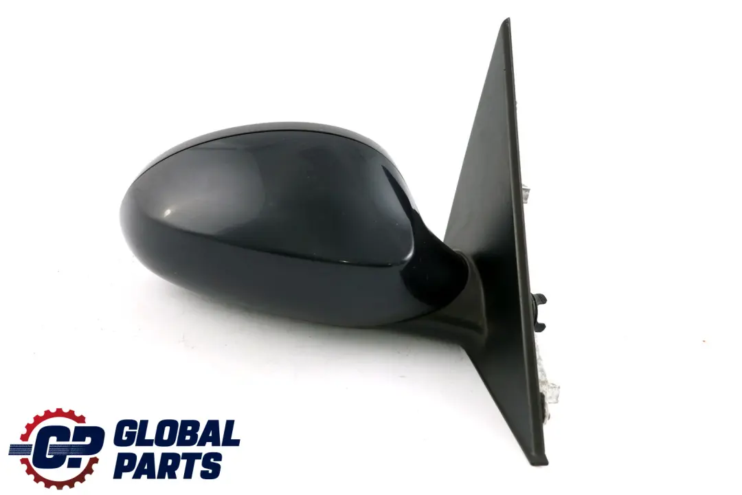 BMW 1 Series 1 E87 Right Wing Mirror O/S Outside Monacoblau Blue Metallic A35