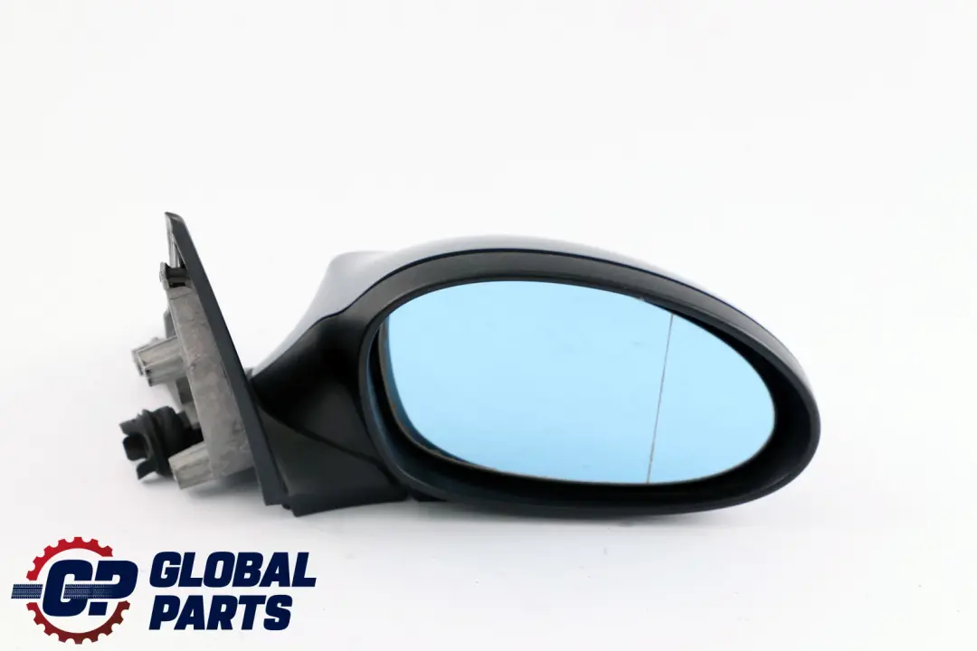 BMW 1 Series E87 3 Heated Right Wing Mirror O/S Quarzblau Quartz Blue A18