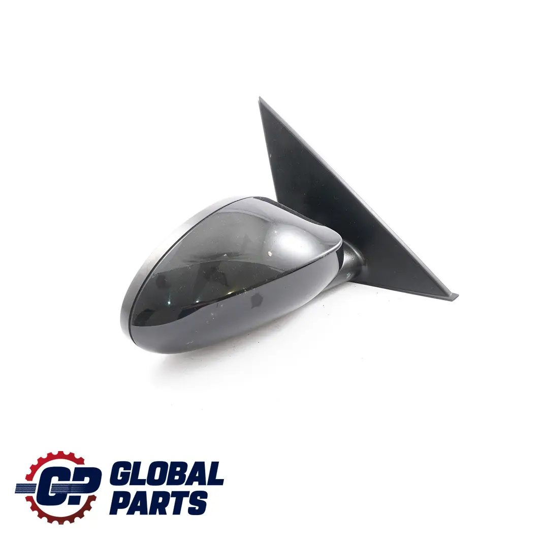 BMW 1 Series 1 E87 Heated Right Outside Wing Door Mirror O/S Schwarz 2 Black 668