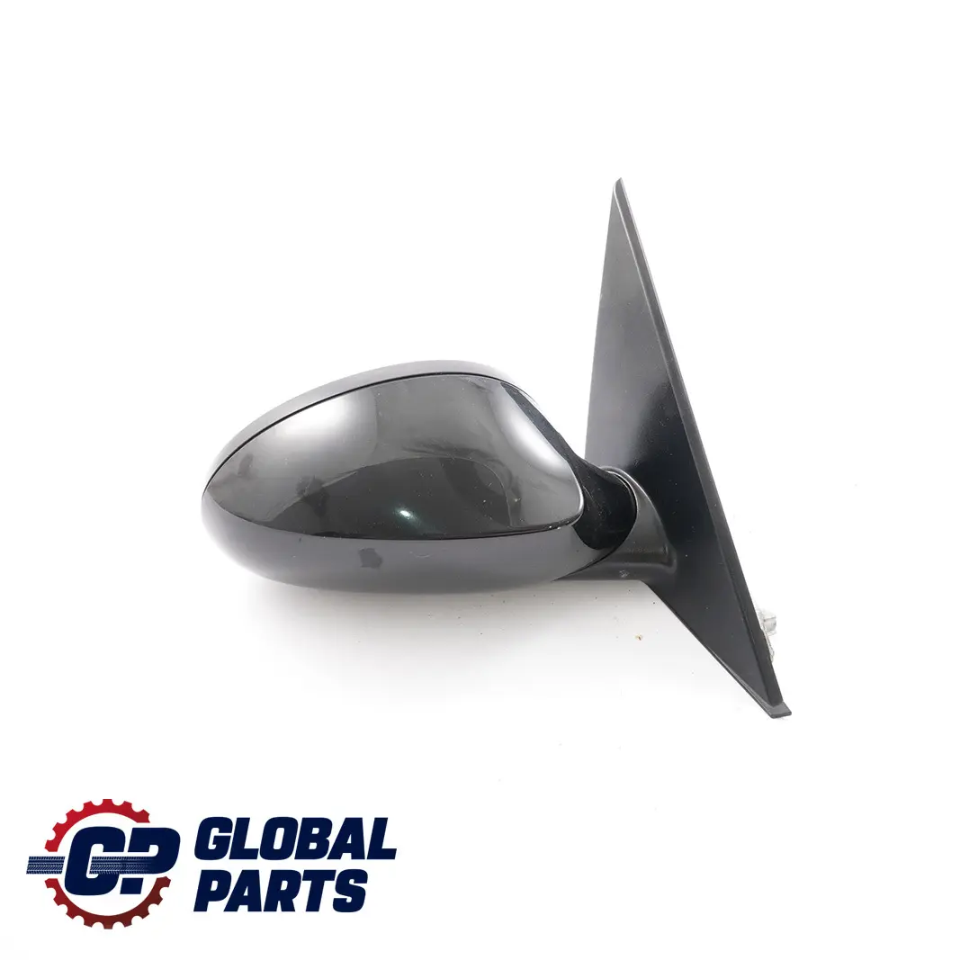 BMW 1 Series 1 E87 Heated Right Outside Wing Door Mirror O/S Schwarz 2 Black 668