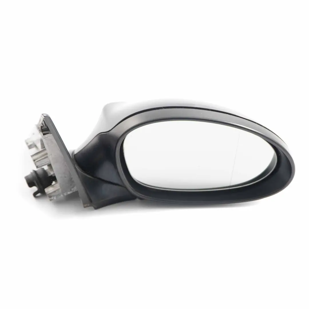 Wing Mirror Door BMW E87 Driver Side Right 3 PIN O/S Schwarz 2 Black 668