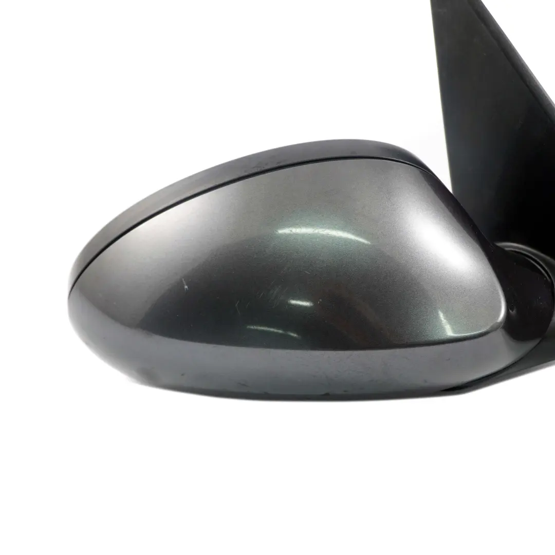 BMW 1 Series E87 Right Wing Mirror O/S 3 Pins Sparkling Graphite Metallic A22