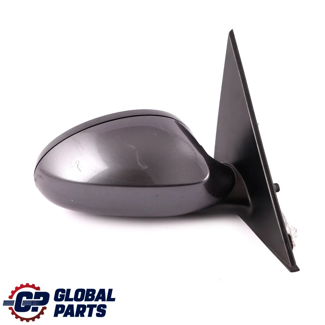 BMW 1 Series E87 Heated Right Driver Side Wing Mirror O/S Sparkling Graphite