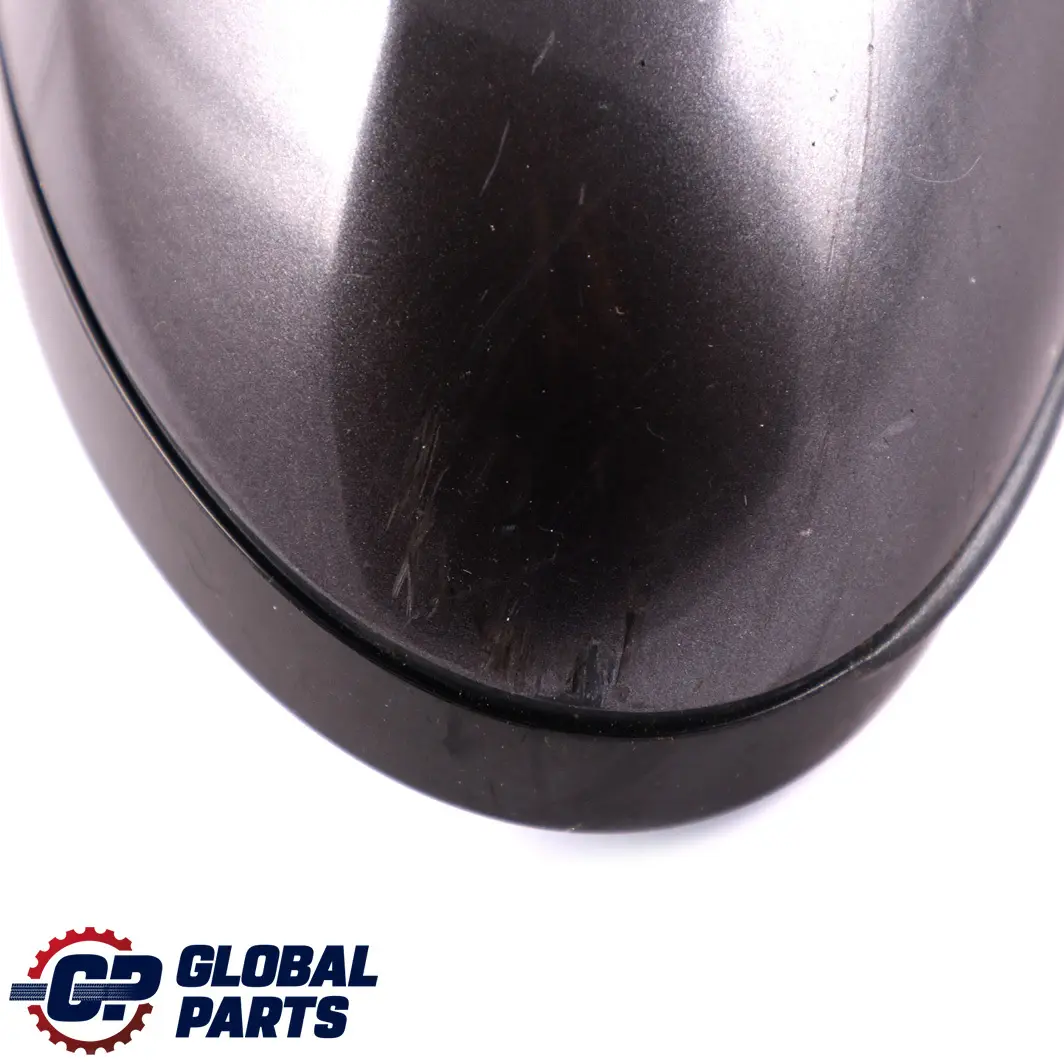 BMW 1 Series E87 Heated Right Driver Side Wing Mirror O/S Sparkling Graphite