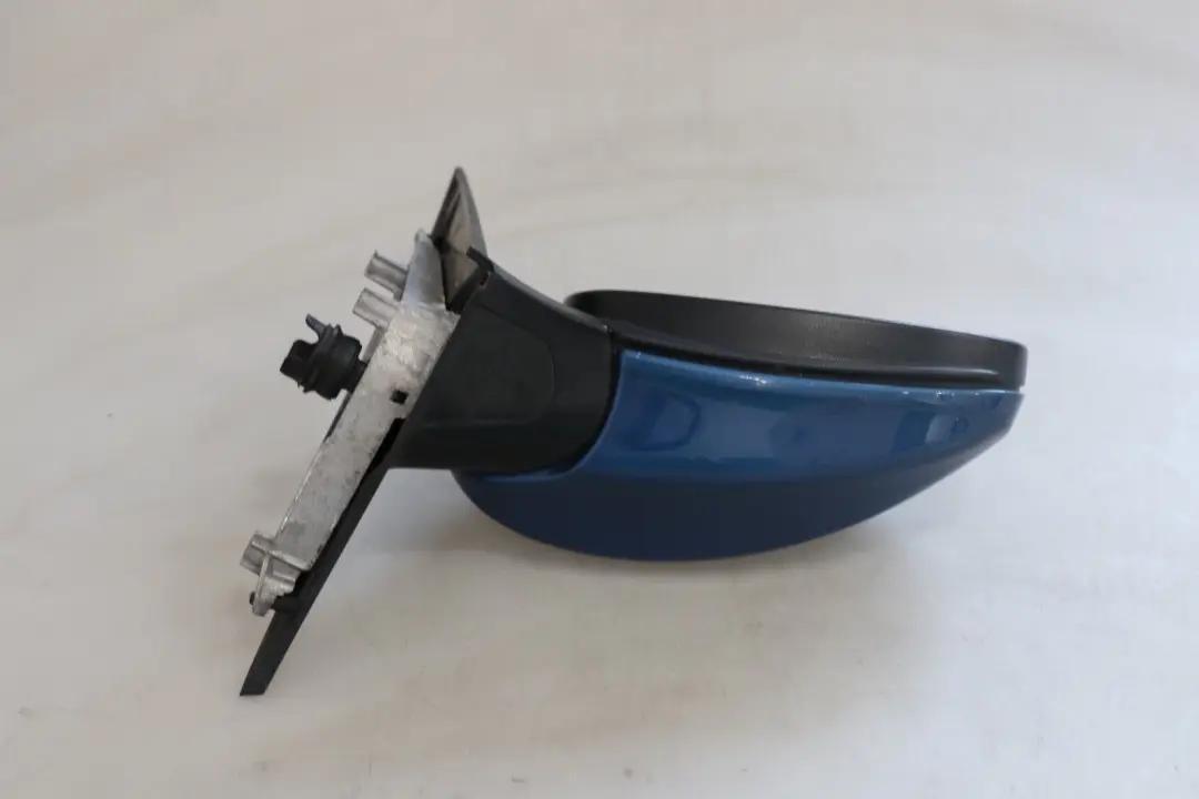 BMW 1 Series E87 Heated Right Wing Mirror O/S Sydneyblau Sydney Blue Metallic