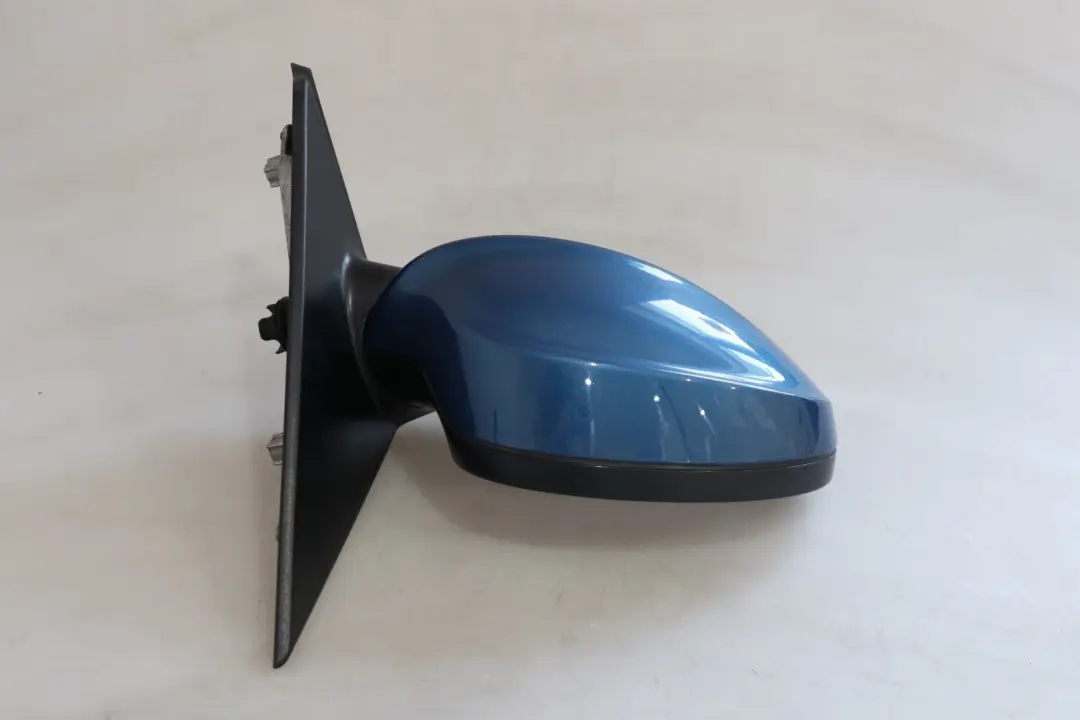 BMW 1 Series E87 Heated Right Wing Mirror O/S Sydneyblau Sydney Blue Metallic